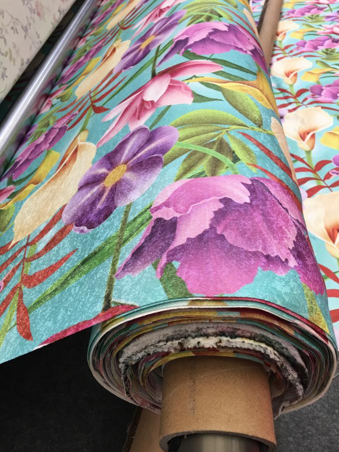 Kyocera Heads CMYK Multicolor Digital Fabric Printing Machine 120sqm / hour 3